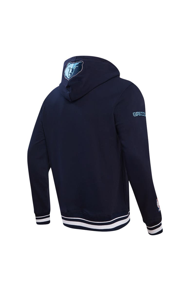 PRO STANDARD Men's Pro Standard Navy Memphis Grizzlies Script Tail Pullover Hoodie, Alternate, color, 