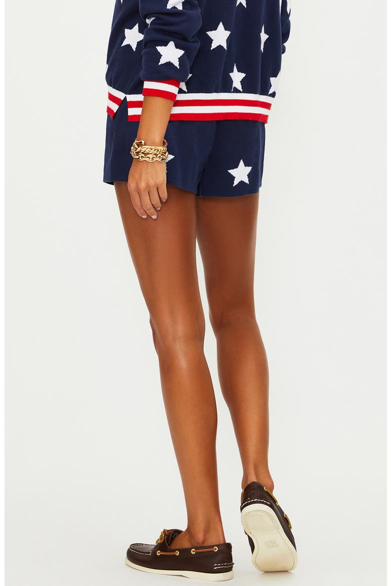 Balboa Star Knit Cover-Up Shorts, Alternate, color, TWILIGHT STARS