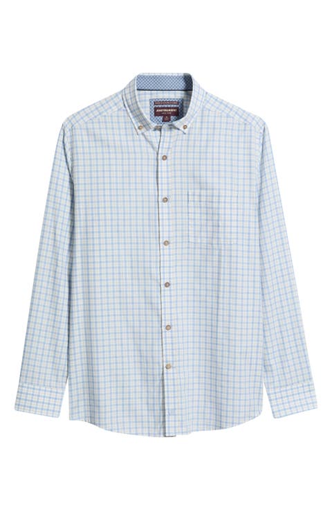 Huntley Melange Button Front Shirt