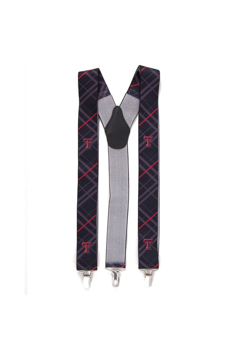 Men's Black Texas Tech Red Raiders Suspenders, Main, color, Black