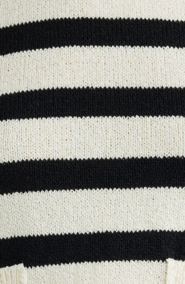 ZOE AND CLAIRE Mixed Media Sleeveless Dress, Alternate, color, Cream