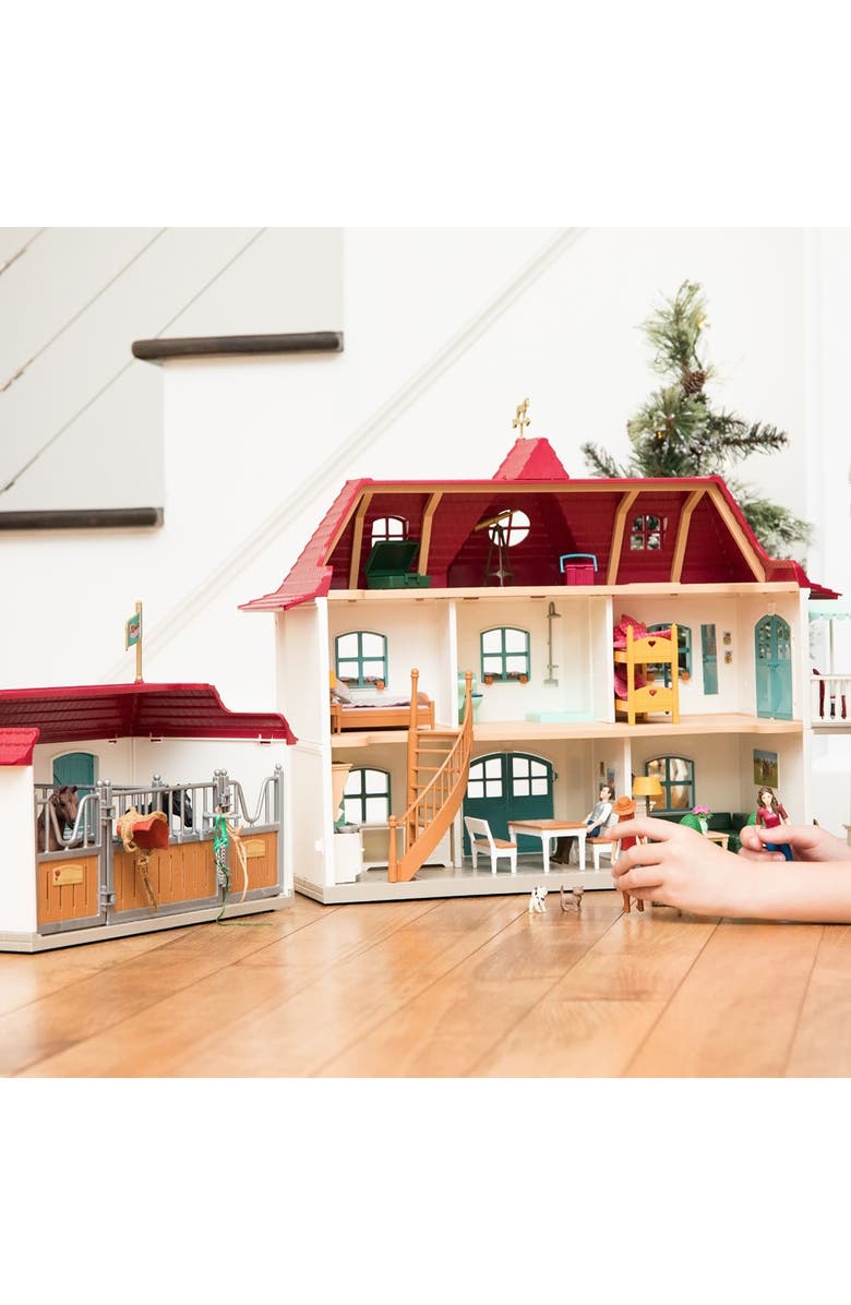 Schleich Horse Club<sup>™</sup> Lakeside Country House & Stable Playset, Alternate, color, 
