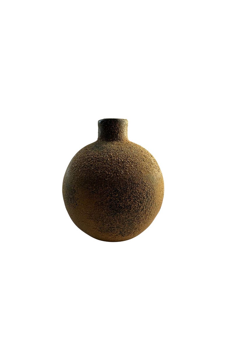 Jitana Apple Vase, Main, color, Brown