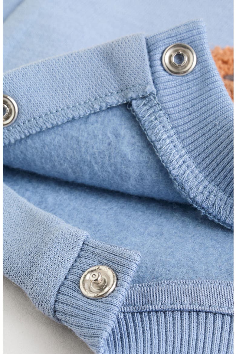 Bear Sweatshirt & Sweatpants Set, Alternate, color, BLUE