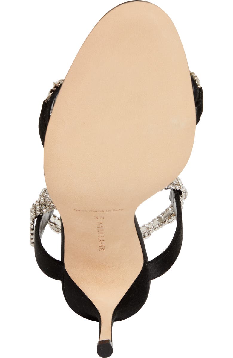 Manolo Blahnik Asasan Crystal Embellished Sandal, Alternate, color,