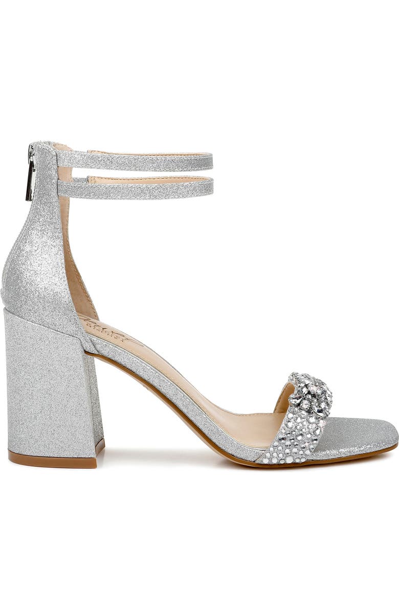 Jewel Badgley Mischka Natala Ankle Strap Sandal, Alternate, color,