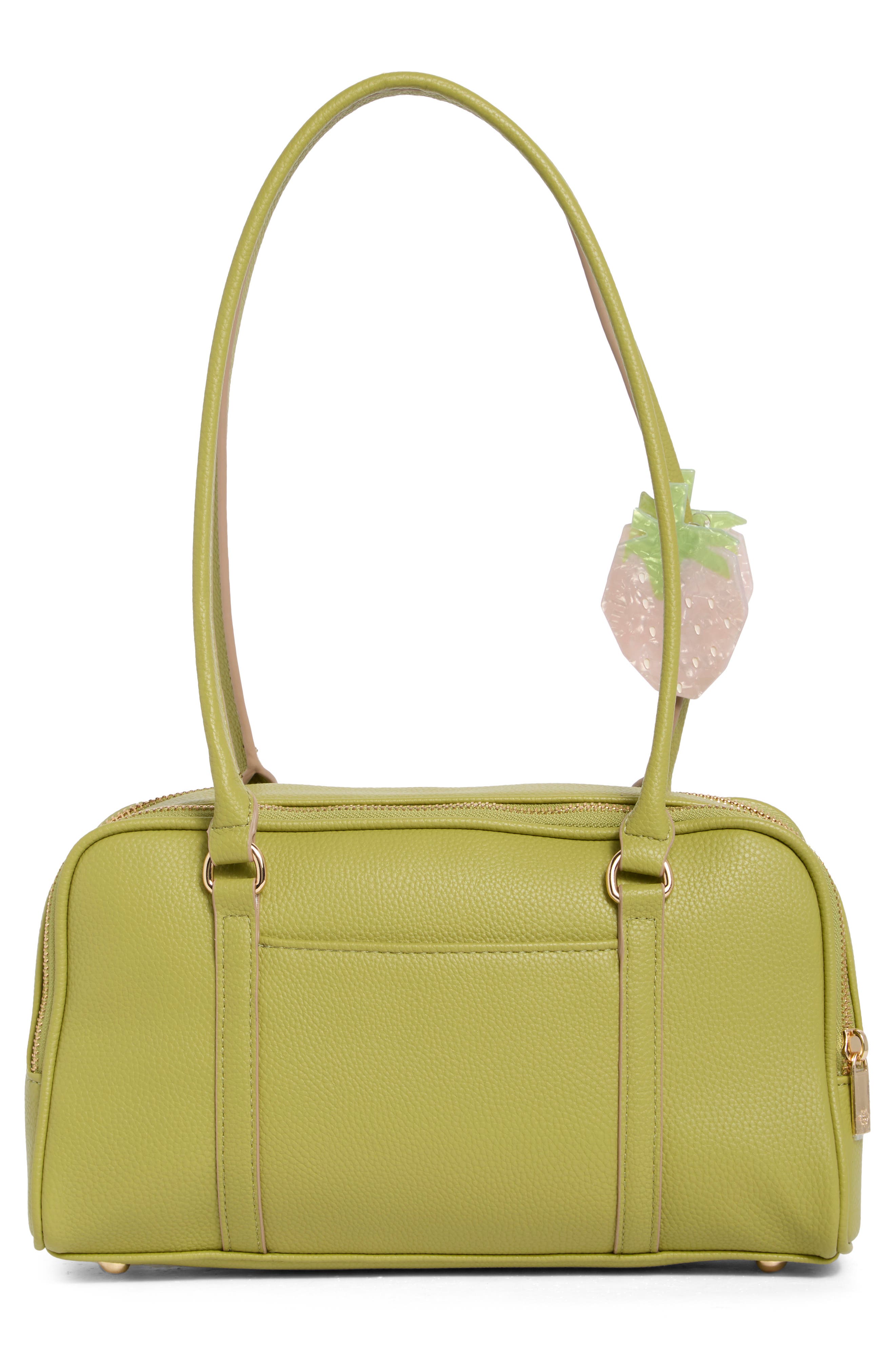 Nanette Lepore East/West Double Section Shoulder Bag, Alternate, color, Algae Bloom