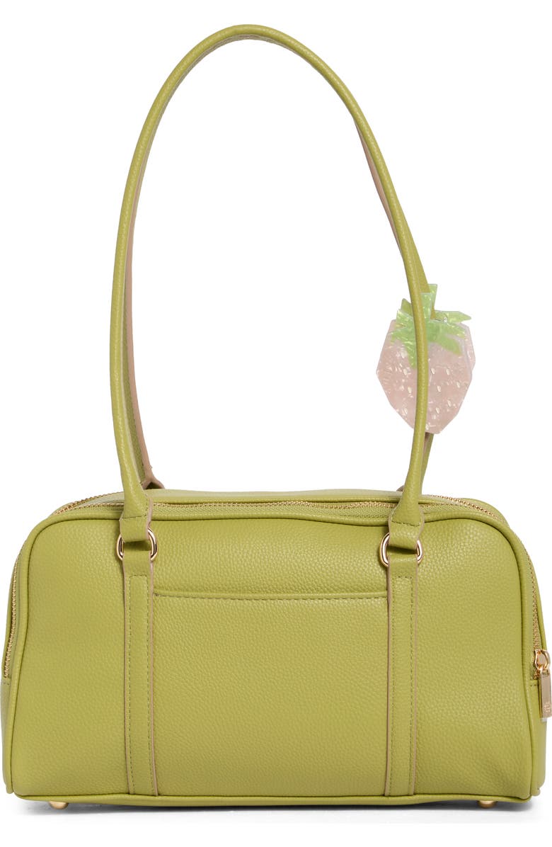 Nanette Lepore East/West Double Section Shoulder Bag, Alternate, color, Algae Bloom