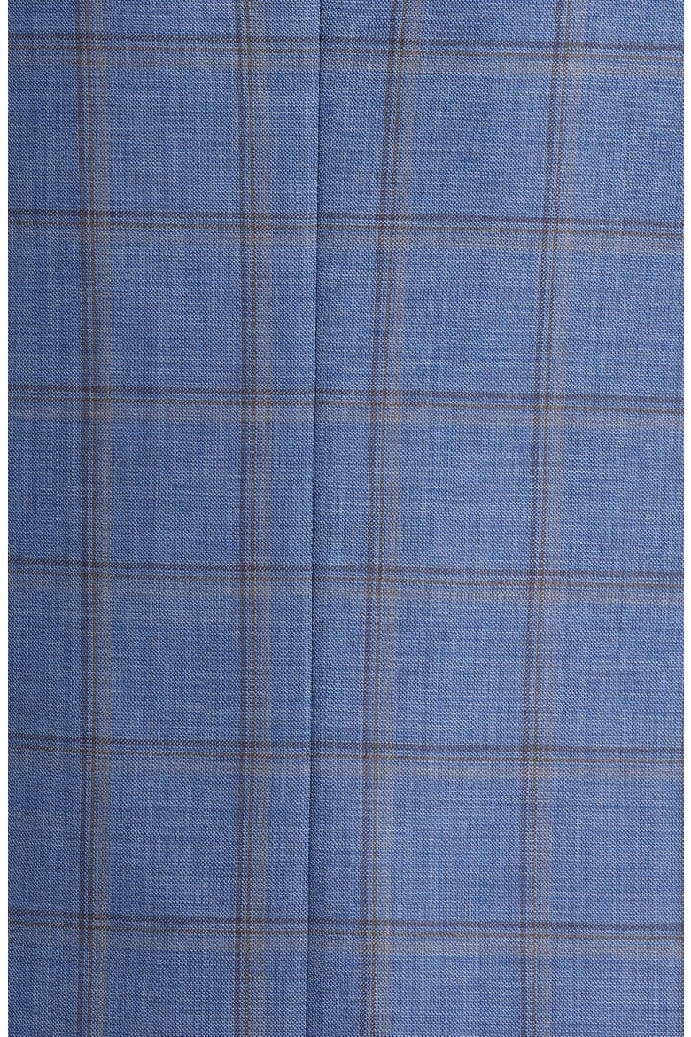 Flynn Classic Fit Light Blue Shadow Check Wool Sport Coat, Alternate, color, BLUE