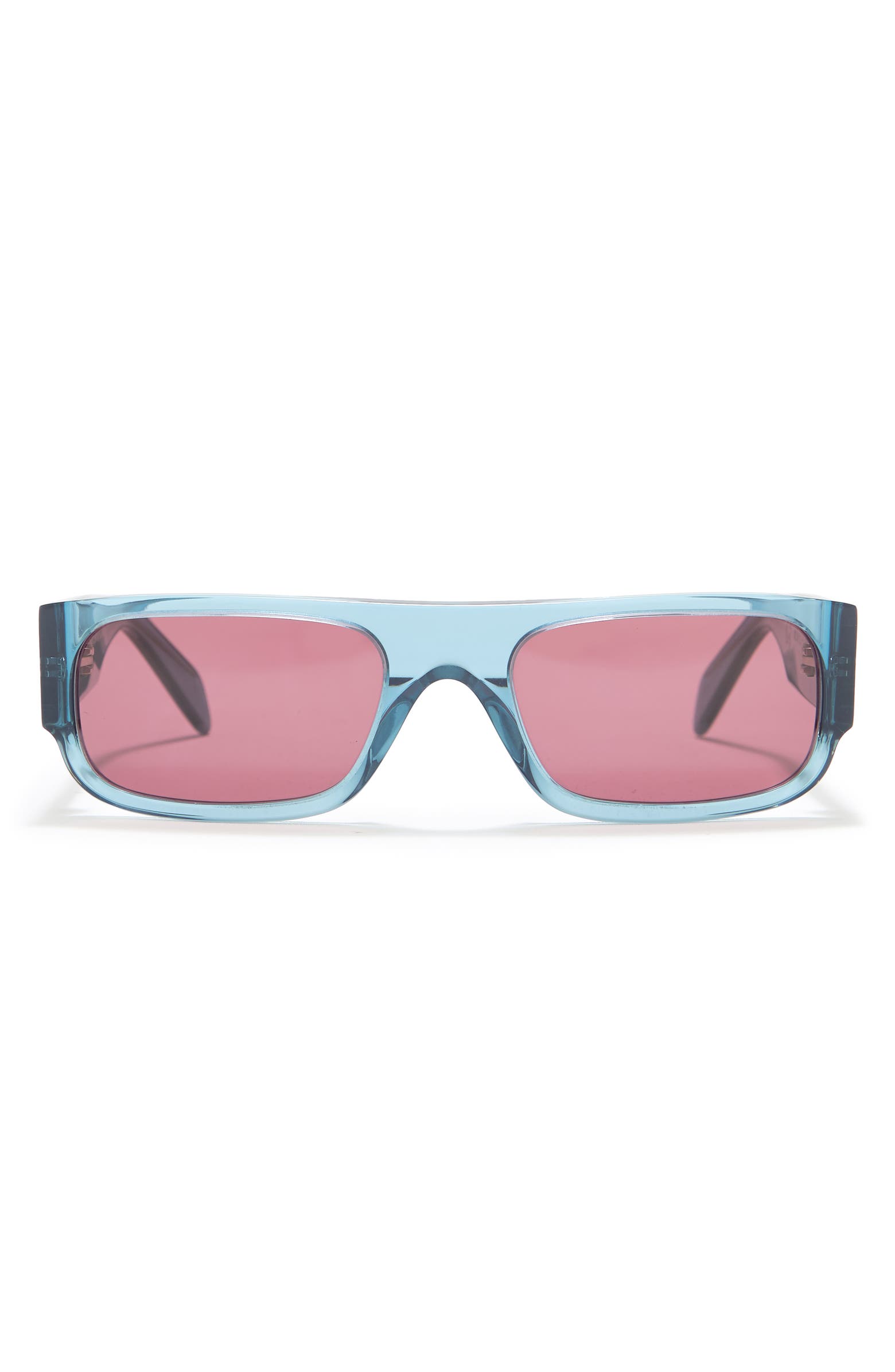 SUPER by RETROSUPERFUTURE® 54mm Rectangle Shield Sunglasses | Nordstromrack