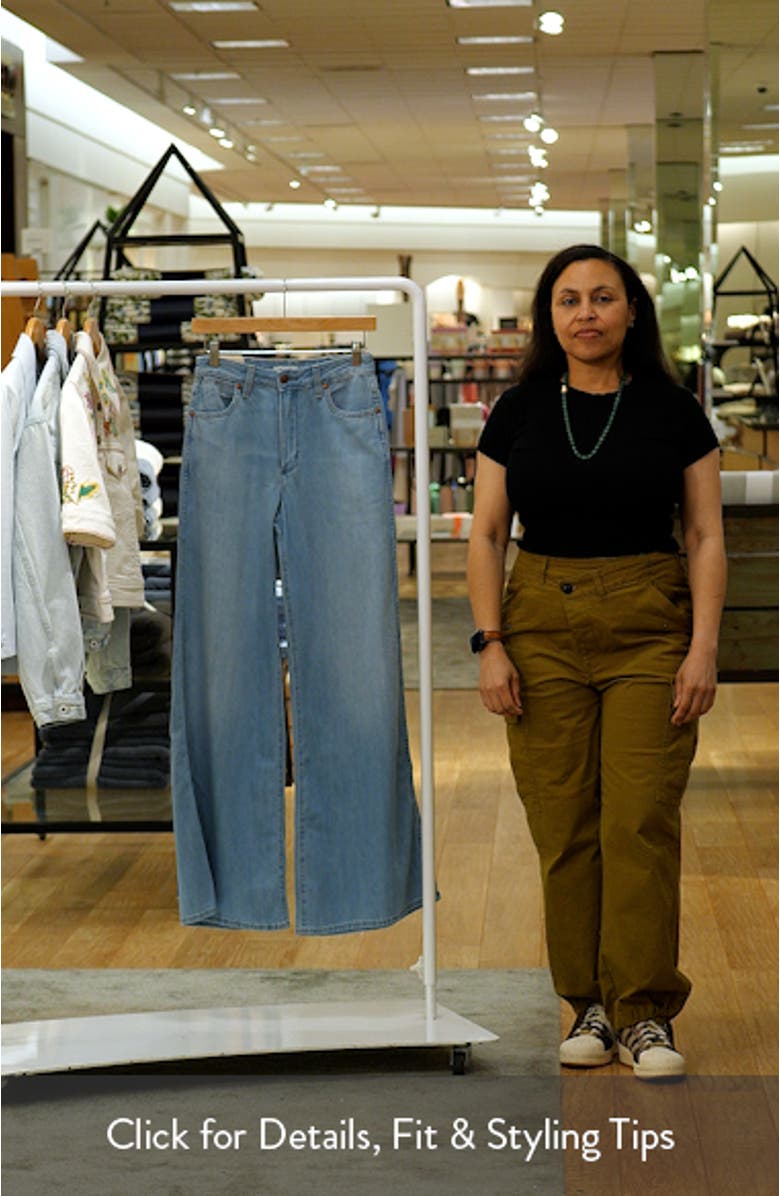 Canyon High Waist Wide Leg Jeans, sales video thumbnail