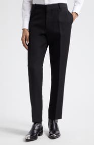 McQueen Wool Cigarette Pants