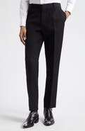McQueen Wool Cigarette Pants