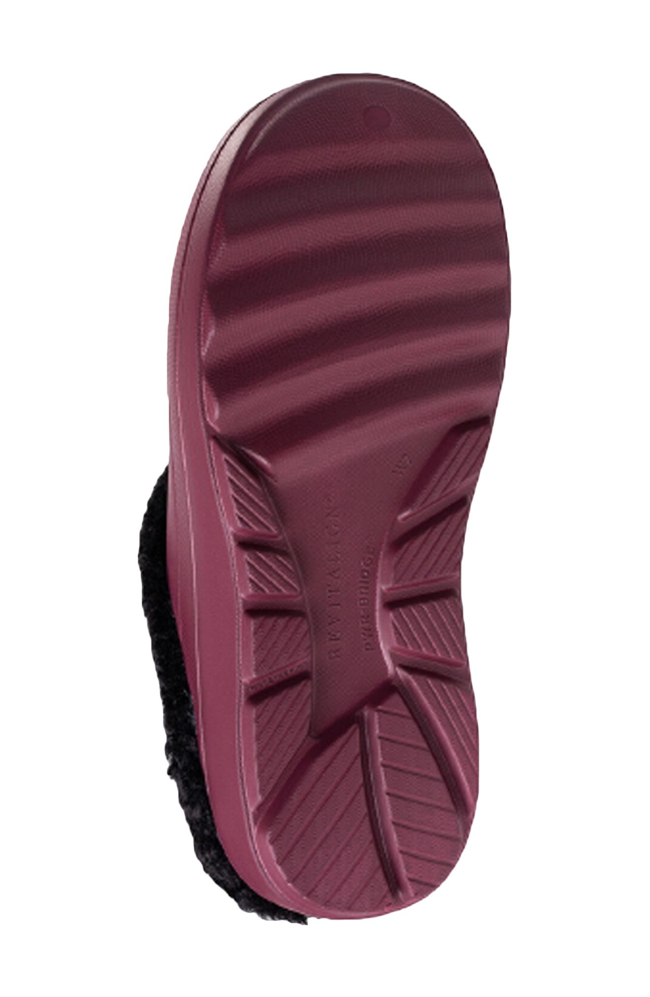 Fusion Vitality Faux Fur Lined Clog, Alternate, color, PORT ROYALE