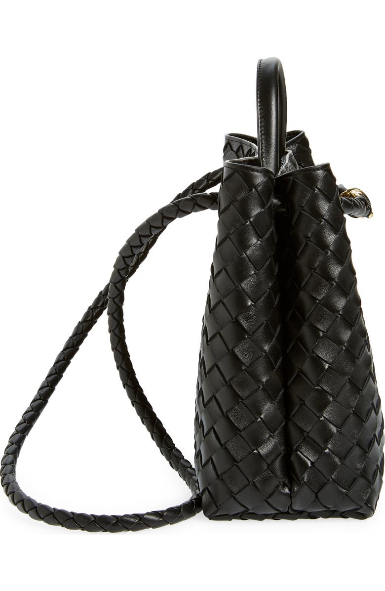 Bottega Veneta Medium Andiamo Intrecciato Leather Shoulder Bag, Alternate, color,