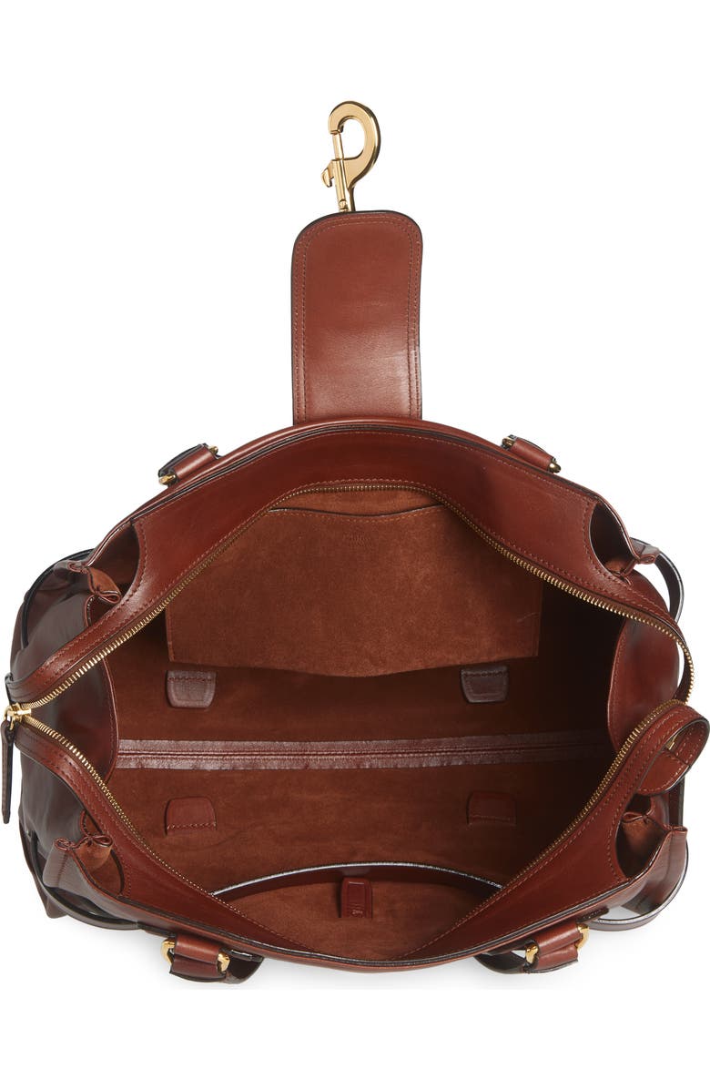 Chloé Medium Kerala 25 Leather Handbag, Alternate, color,