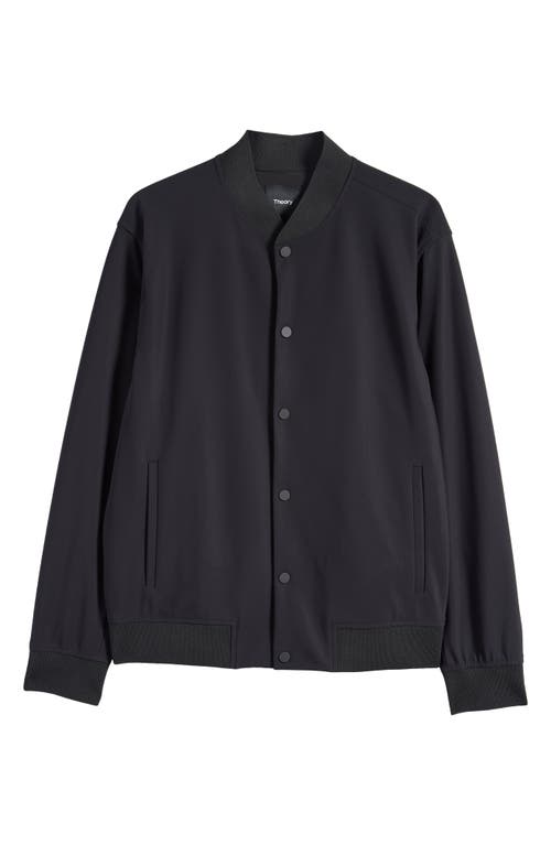 Theory Murphy Precision Bomber Jacket In Black