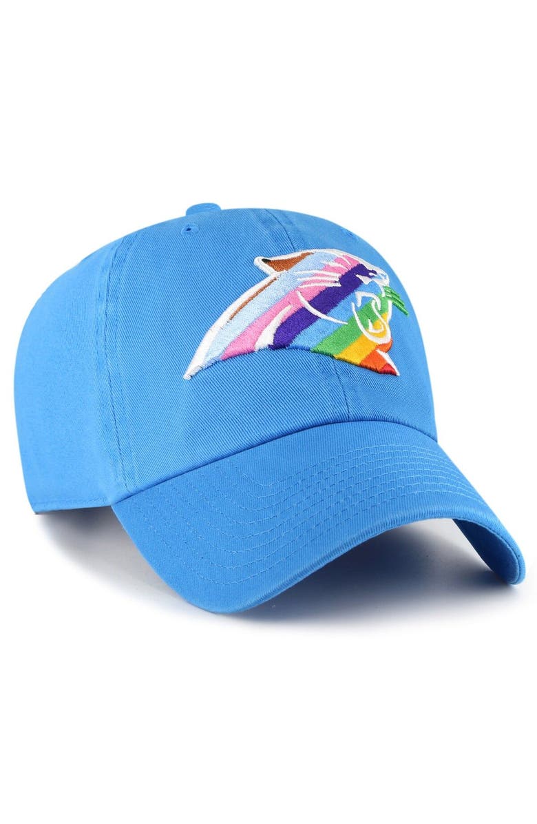 '47 Men's '47 Blue Carolina Panthers Pride Clean Up Adjustable Hat, Alternate, color, Blue