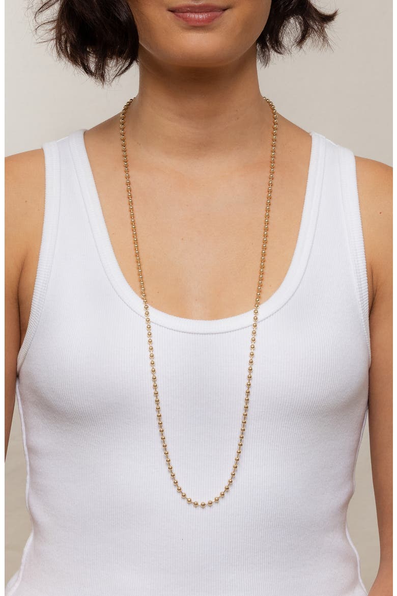 Amelia Necklace, Alternate, color, GOLD