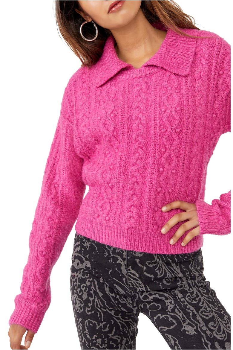 Every Cloud Sweater, Main, color, FUCHSIA FIZZ