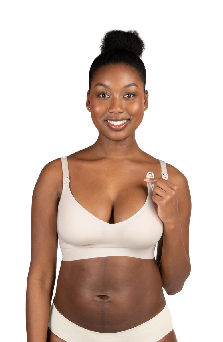 Bravado Designs Enrich Wireless Nursing Bra, Alternate, color, Pearl