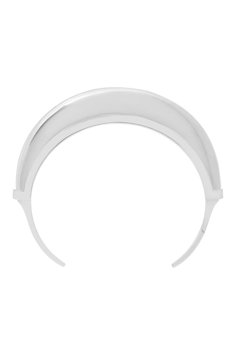 Luna Sterling Silver Cuff Bracelet, Alternate, color, SILVER