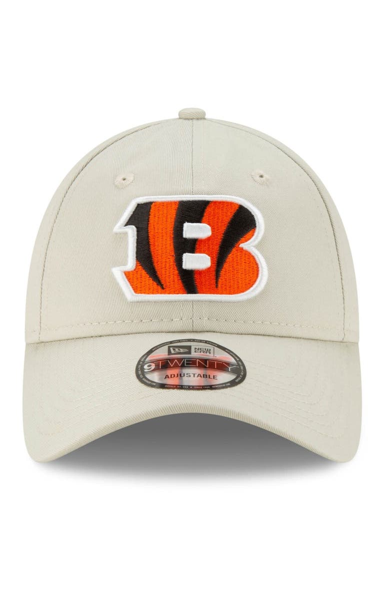 New Era Men's New Era Khaki Cincinnati Bengals Letter Playmaker 9TWENTY Adjustable Hat, Alternate, color,