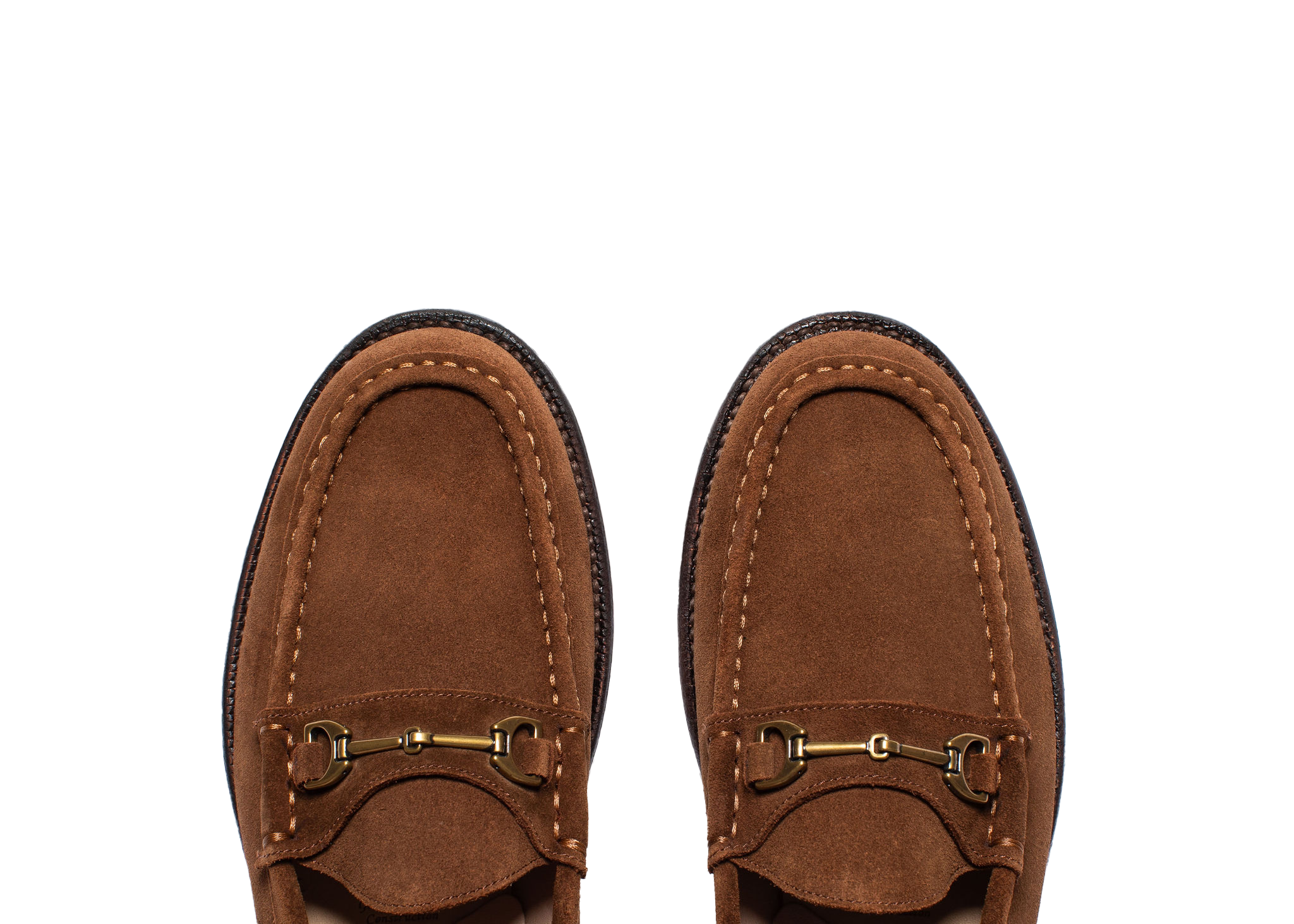 Horsebit Loafer, Alternate, color, Bourbon Suede