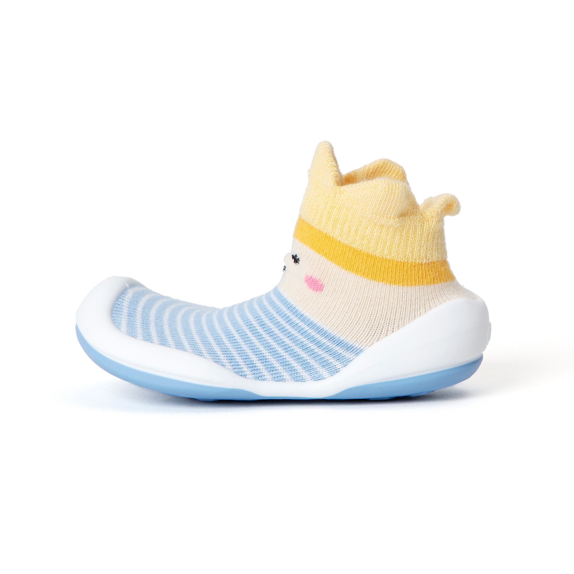 Komuello Toddler Boy Sock Shoes - Crown Prince, Alternate, color, Blue