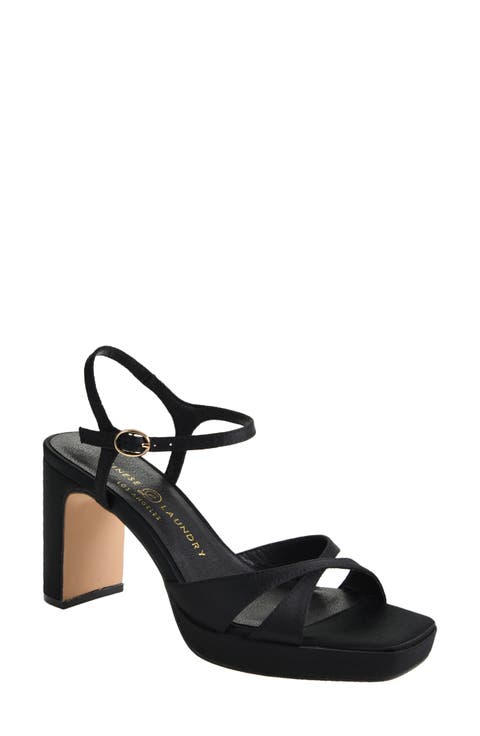 Gracie Ankle Strap Platform Sandal (Women)
