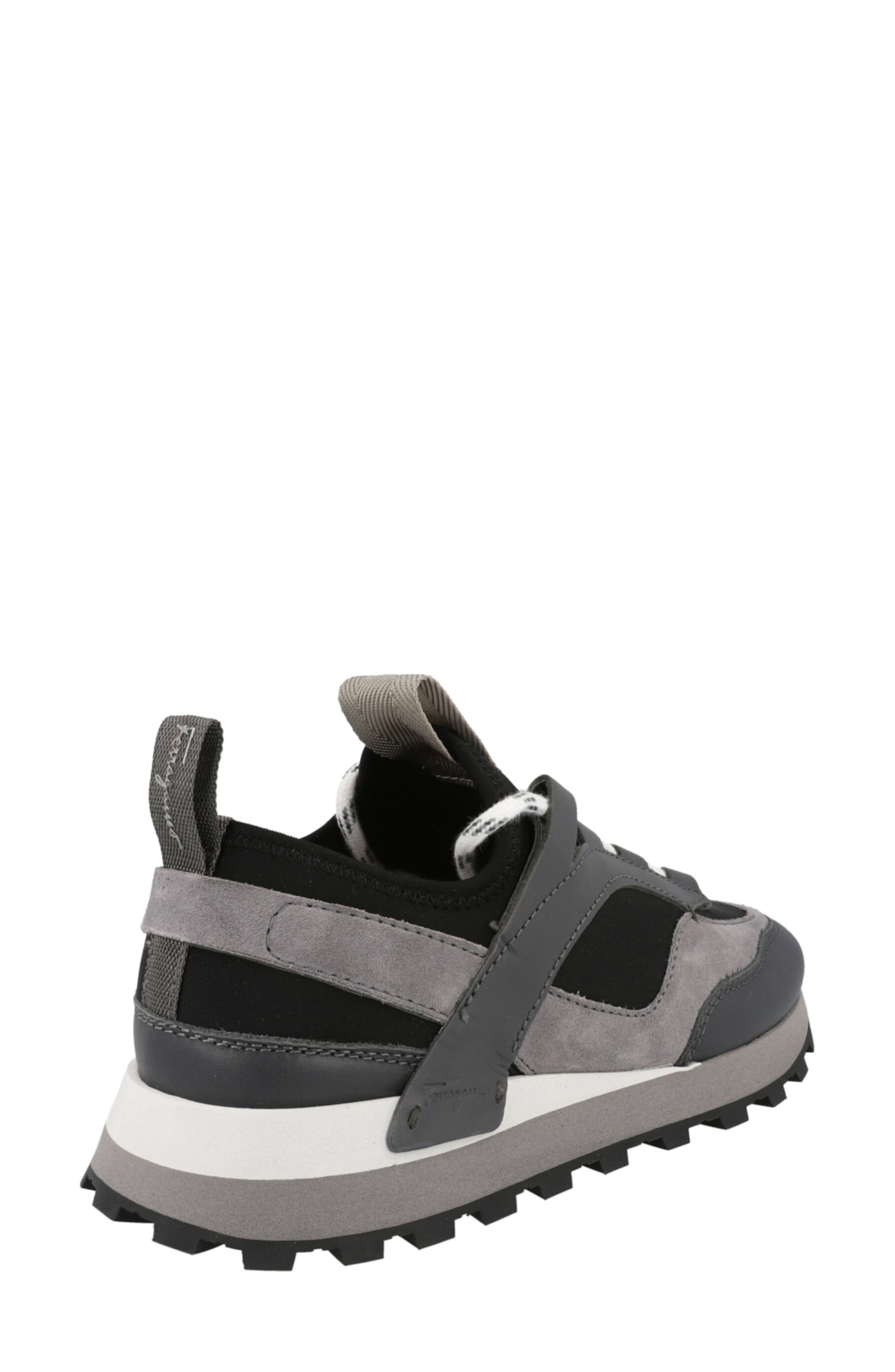 FERRAGAMO Indy Sneaker, Alternate, color, Black