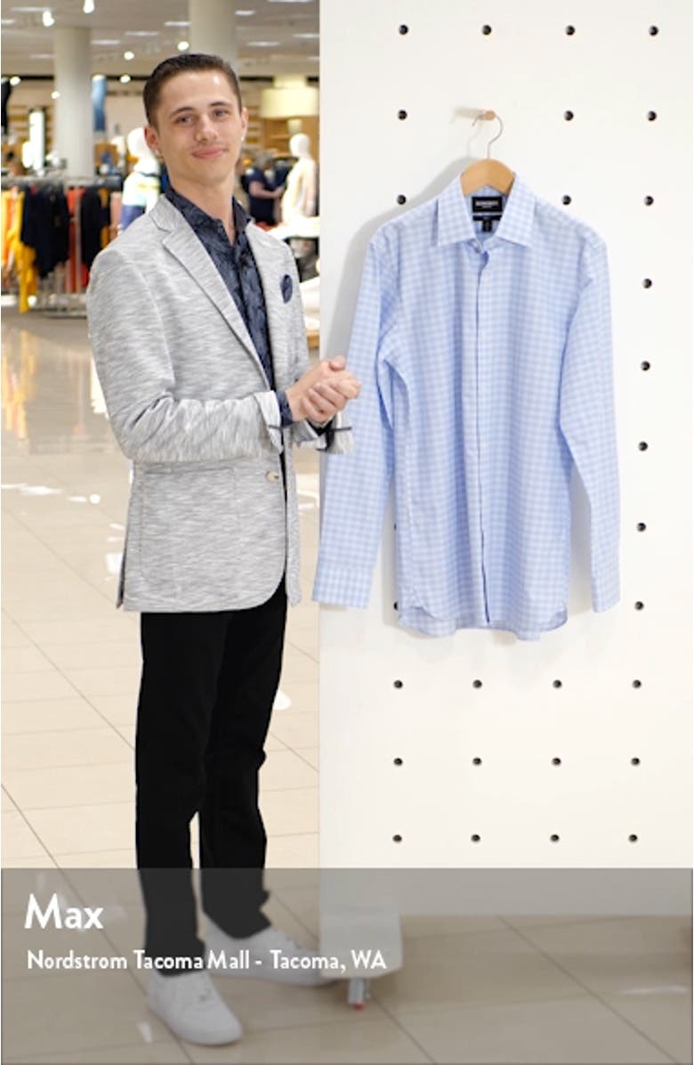 Slim Fit Plaid Dress Shirt, sales video thumbnail