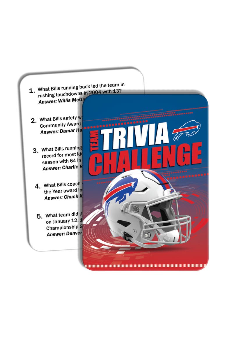 Buffalo Bills Trivia Challenge, Alternate, color, Multicolor