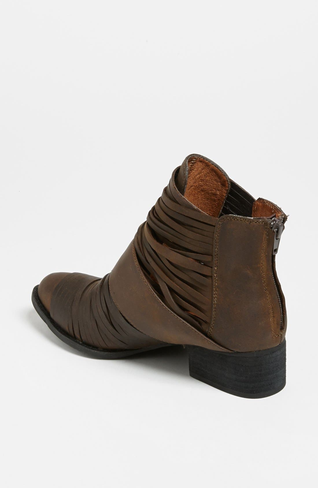 'Isley' Ankle Boot, Alternate, color, DISTRESSED BROWN