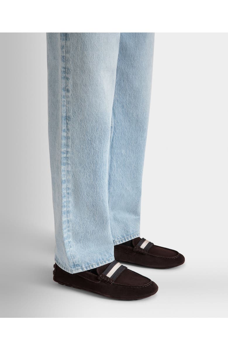 Bally Kerbs Driver in Calf Suede, Alternate, color,