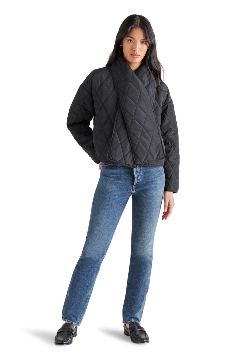 Steve Madden Diarine Quilted Jacket, Alternate, color, 