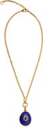 Lizzie Fortunato Glass Drift Pendant Necklace
