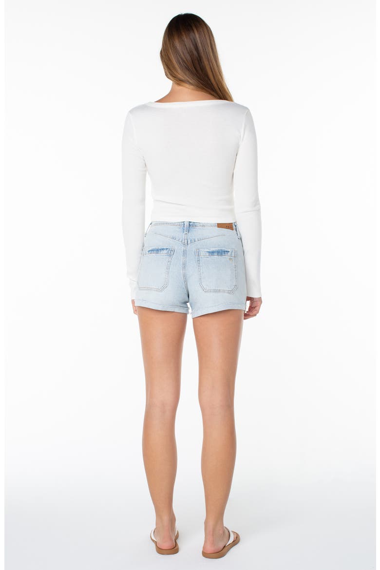 Terrace Cropped Long Sleeve Top, Alternate, color, CLOUD DANCER