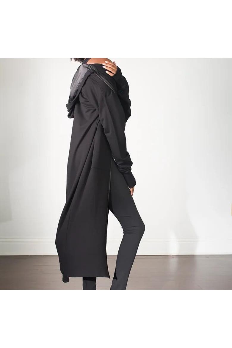 The Lat/long Hoodie, Alternate, color, Black