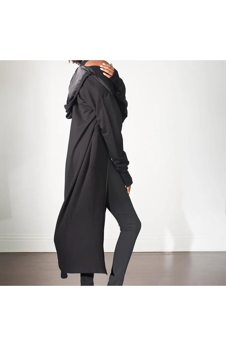 LAS Loungewear The Lat/long Hoodie, Alternate, color, Black