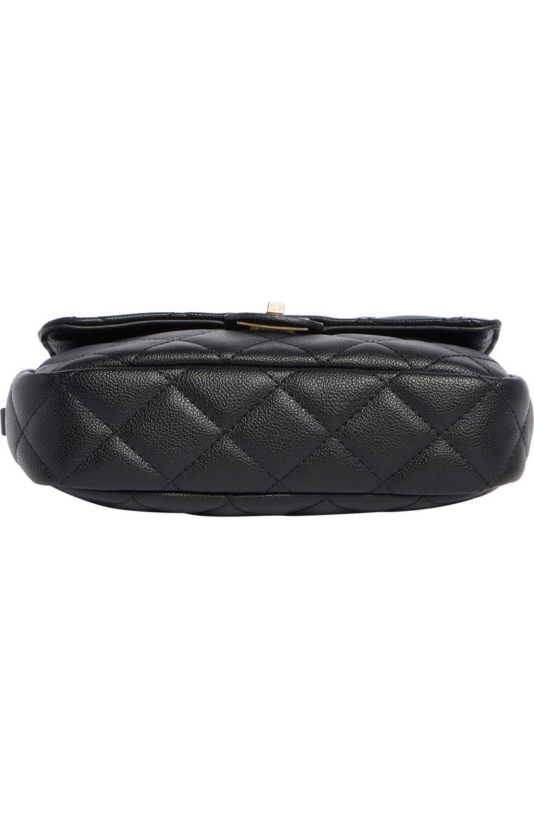 URBAN EXPRESSIONS HANDBAGS Quilted Crossbody Bag, Alternate, color, Black