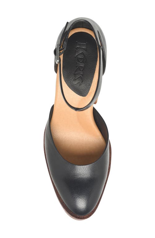 Korks Sabring Slingback Strap In Black