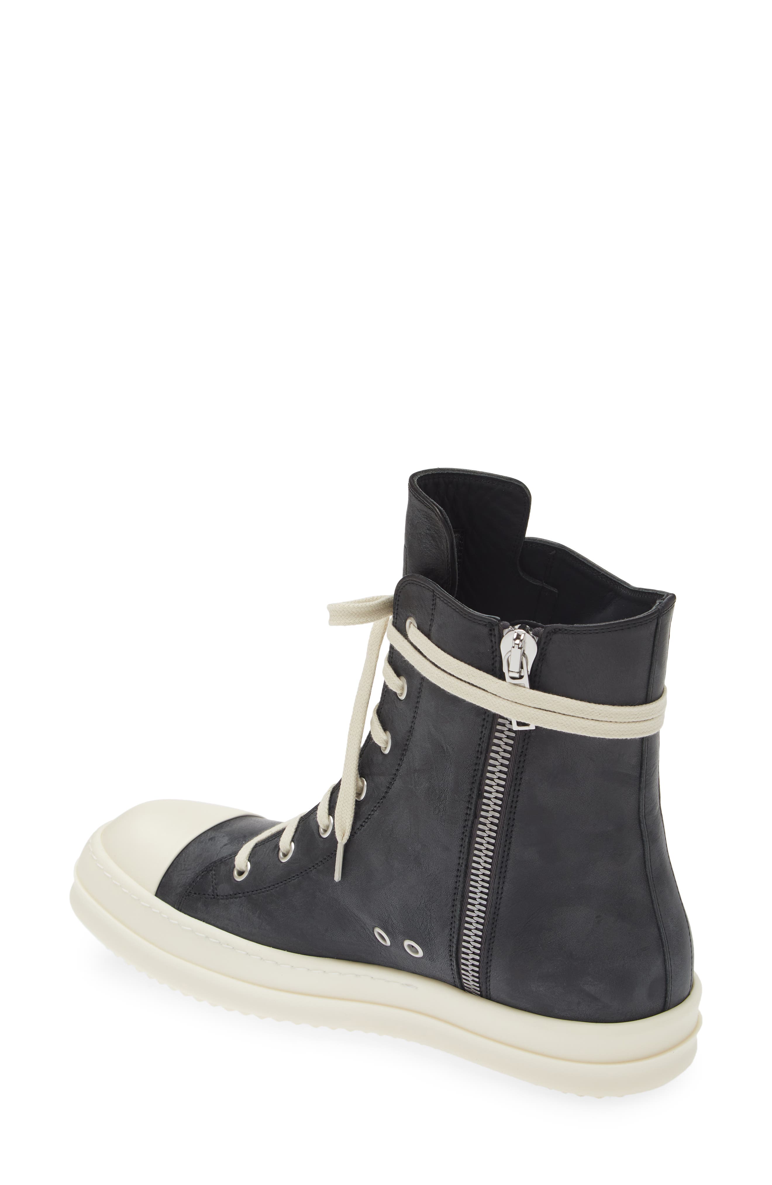 Rick Owens Lido High Top Sneaker, Alternate, color, 