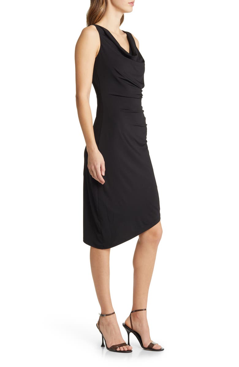 Sam Edelman Cowl Neck Jersey Midi Dress, Alternate, color,