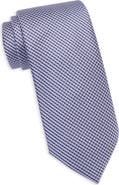 Michael Kors Vedera Houndstooth Print Tie