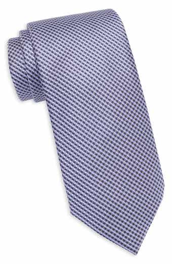 Michael Kors Vedera Houndstooth Print Tie