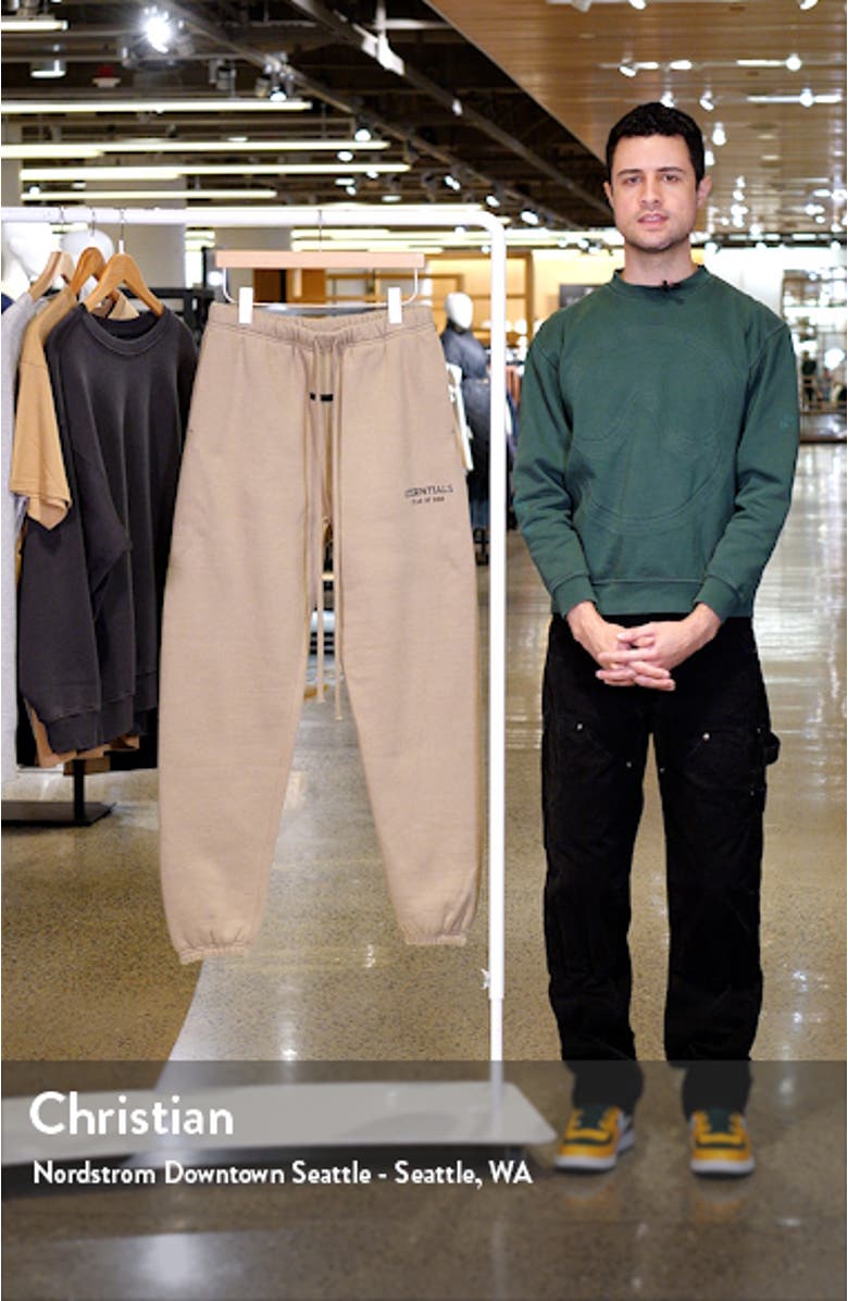 Cotton Blend Fleece Sweatpants, sales video thumbnail