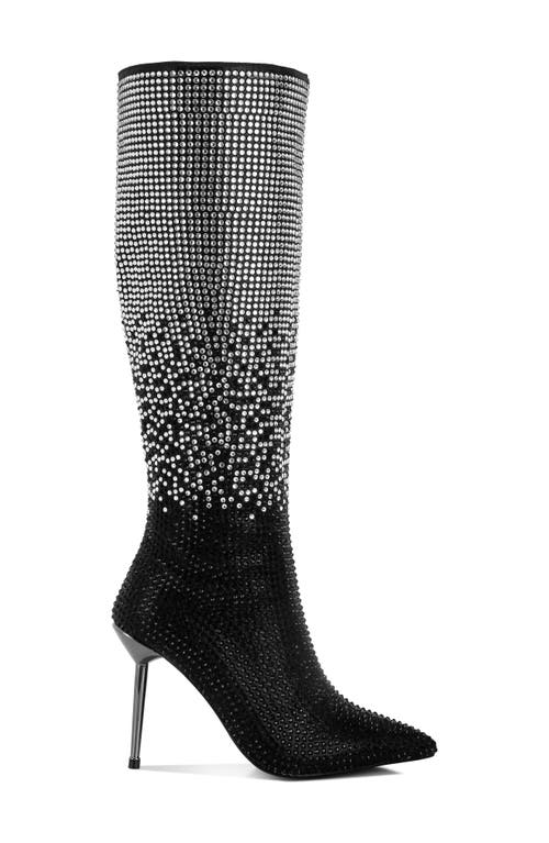 London Rag Orymple Knee High Boot In Black