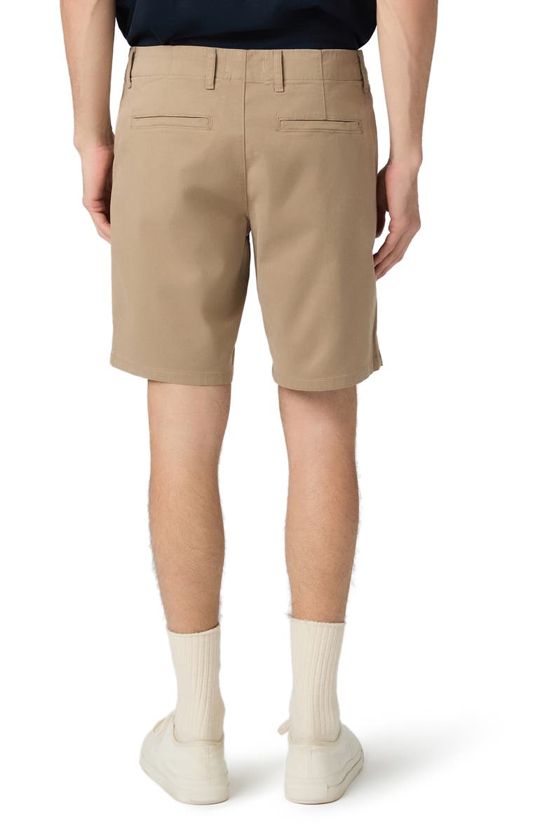 PAIGE Phillips Stretch Cotton Shorts, Alternate, color, Farro
