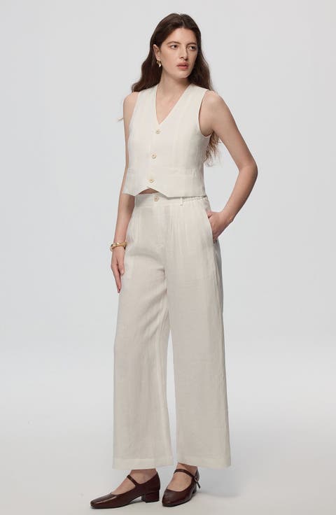 Hemp High Rise Pants